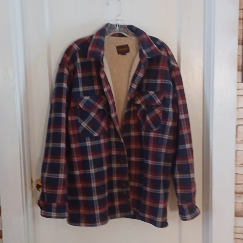 Northwest Territory fleece shirt jacket  men's size large